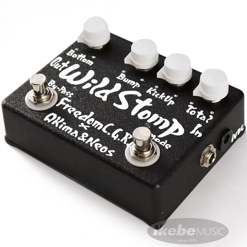 Freedom Custom Guitar Research AKIMA & NEOS / Wild Stomp Blackの画像